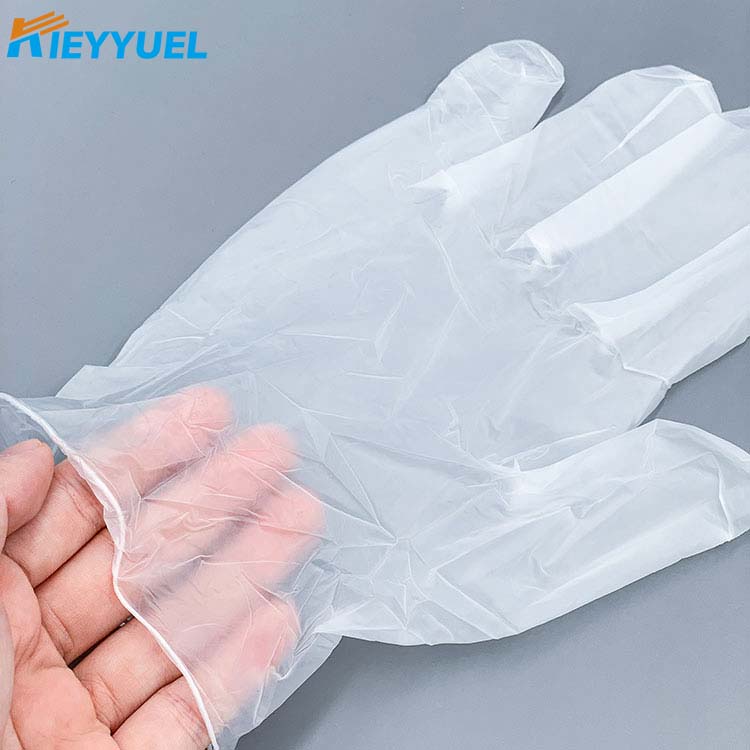 Guantes de PVC médicos desechables