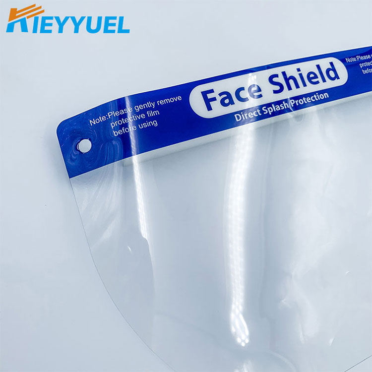 Protector contra salpicaduras facial