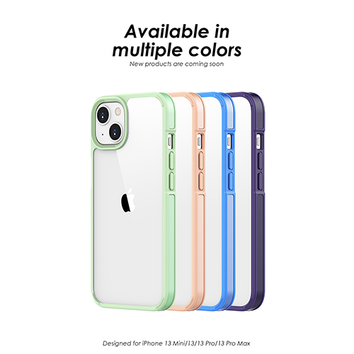 Caja del teléfono de la PC de TPU con borde de metal