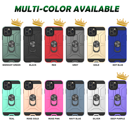 Estuche protector para teléfono de grado militar con soporte magnético